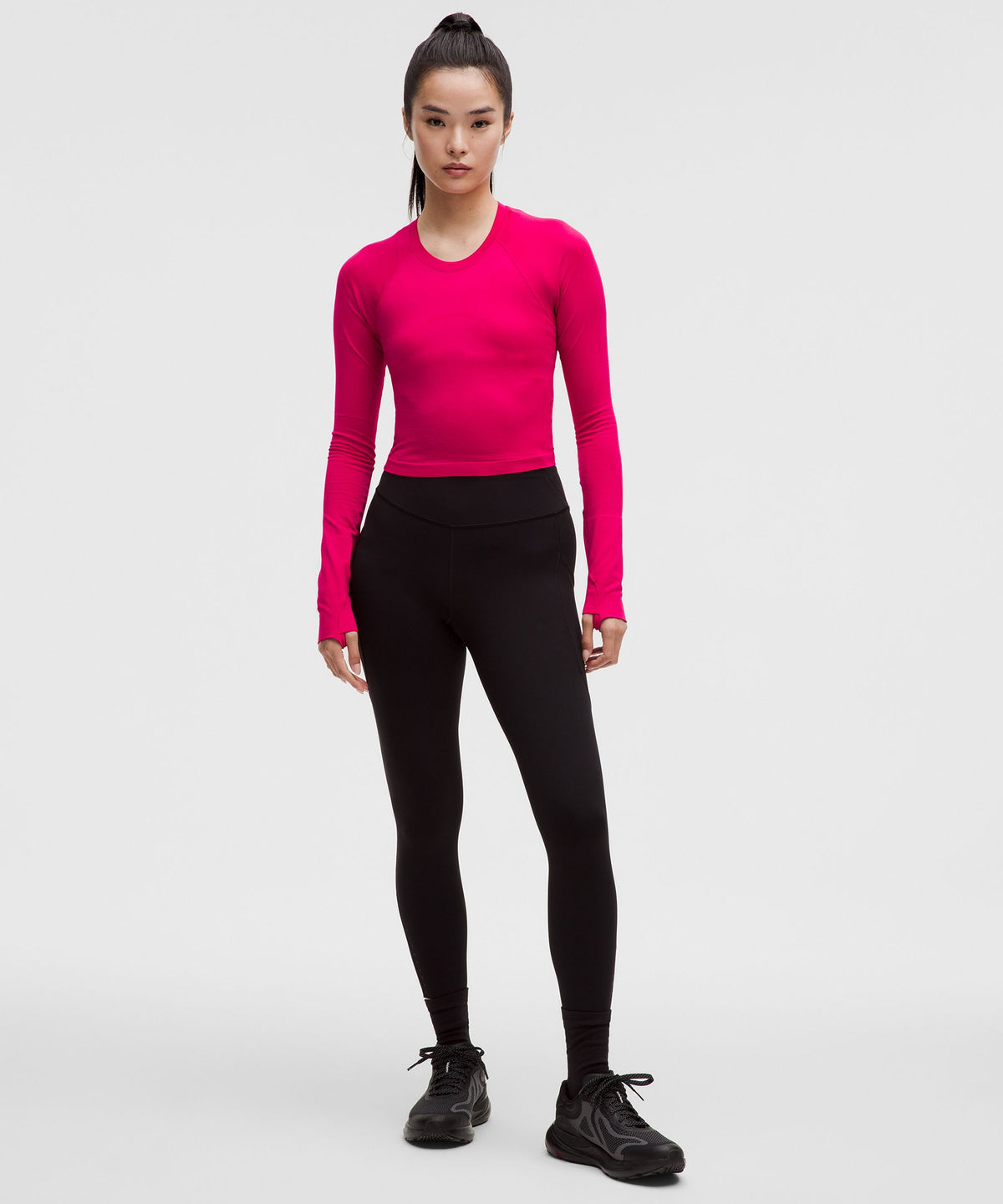 Swiftly Tech Cropped Long-Sleeve Shirt 2.0