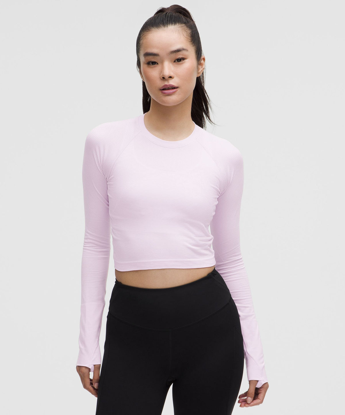 Swiftly Tech Cropped Long-Sleeve Shirt 2.0
