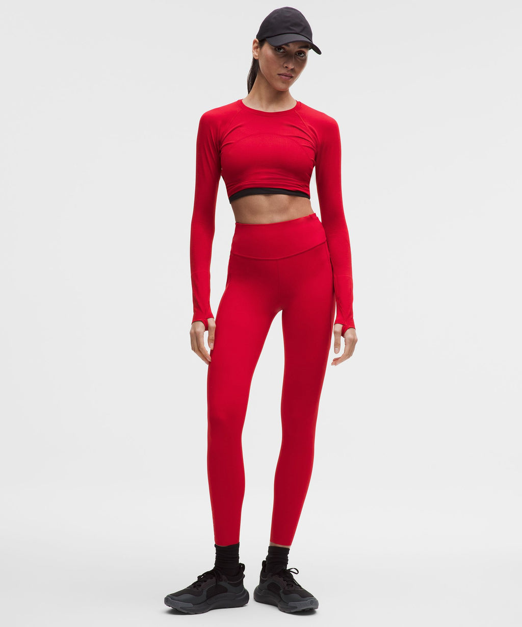 Swiftly Tech Cropped Long-Sleeve Shirt 2.0