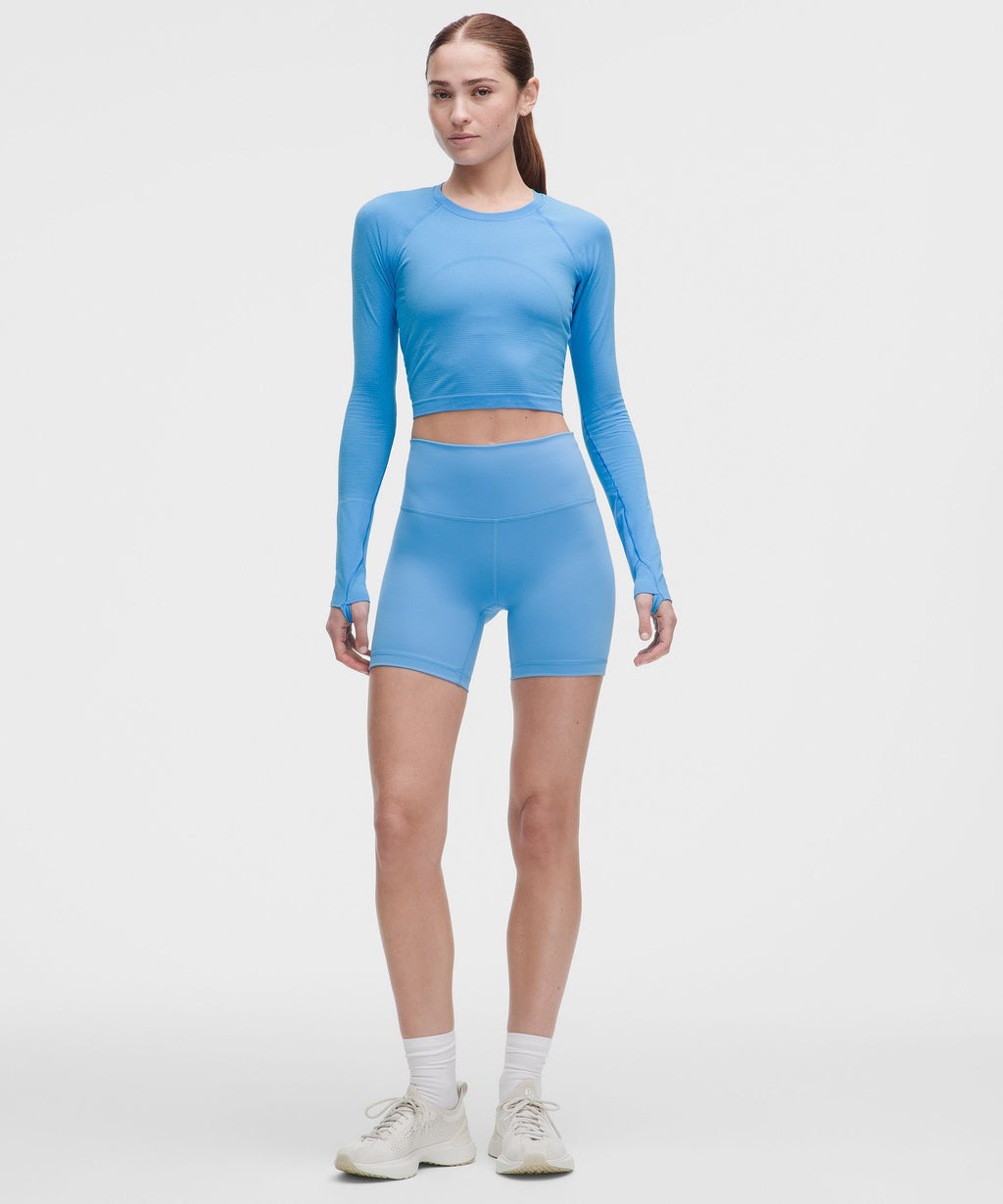 Swiftly Tech Cropped Long-Sleeve Shirt 2.0