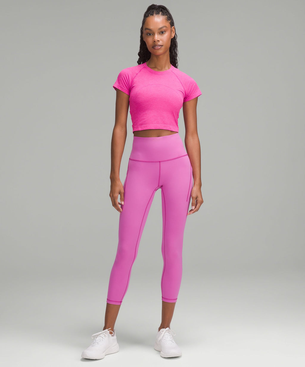 Swiftly Tech Cropped Short-Sleeve Shirt 2.0