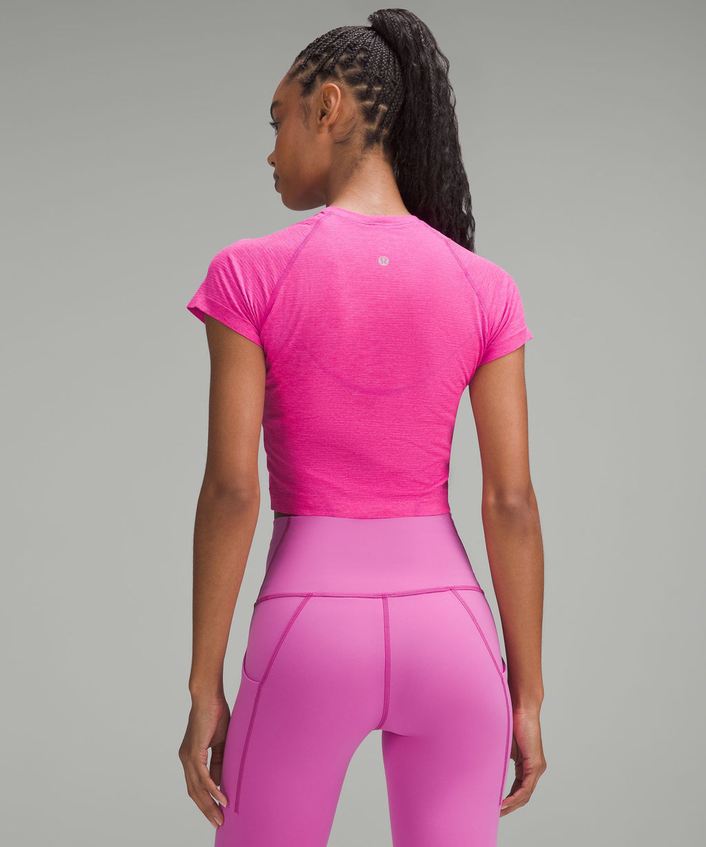 Swiftly Tech Cropped Short-Sleeve Shirt 2.0