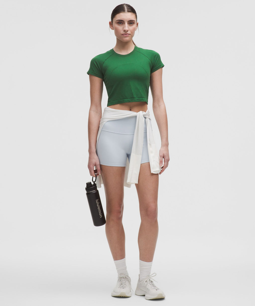 Swiftly Tech Cropped Short-Sleeve Shirt 2.0