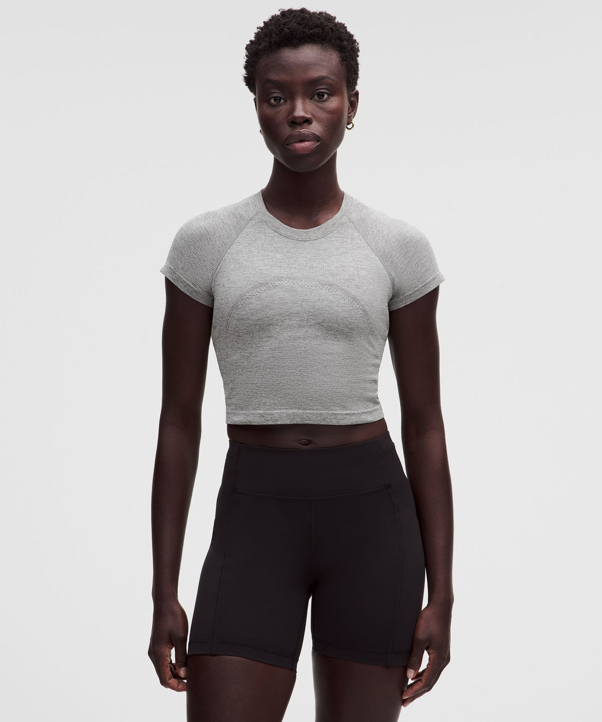 Swiftly Tech Cropped Short-Sleeve Shirt 2.0