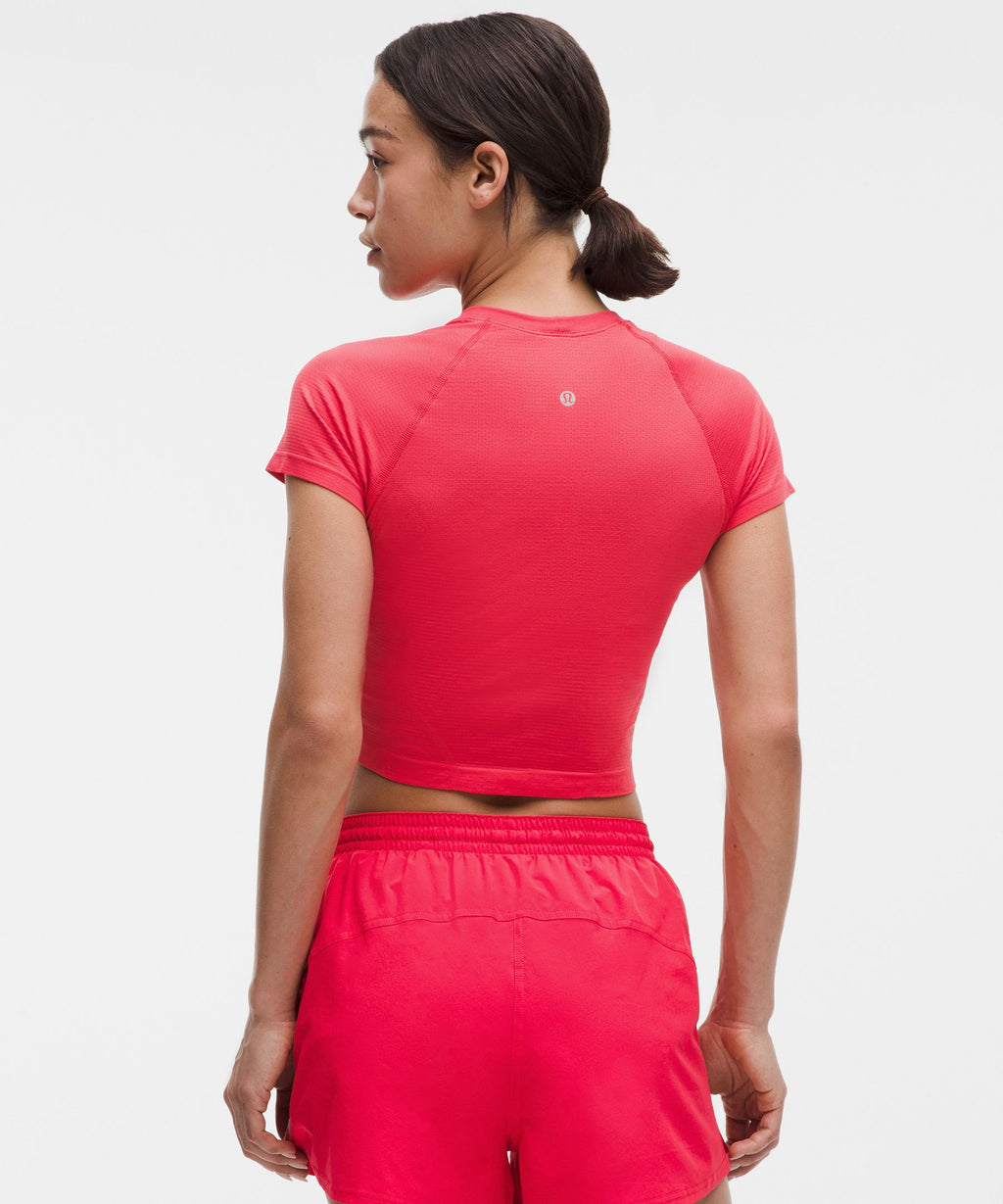 Swiftly Tech Cropped Short-Sleeve Shirt 2.0