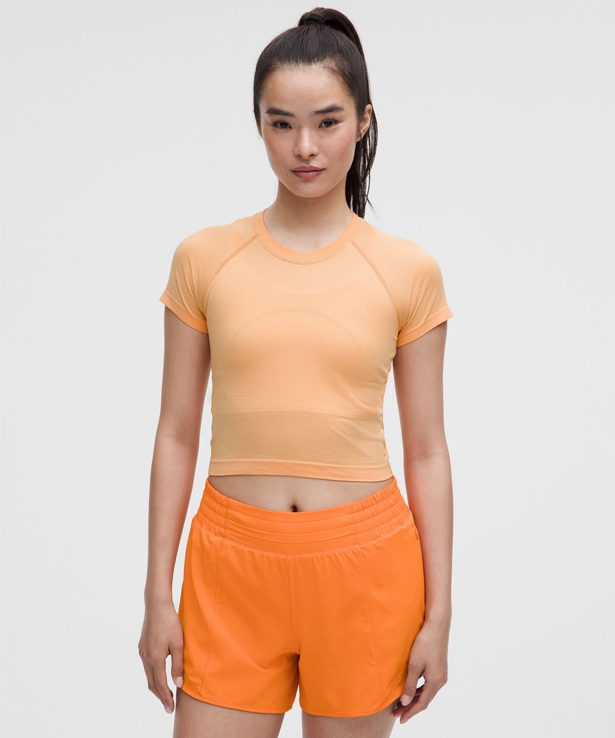 Swiftly Tech Cropped Short-Sleeve Shirt 2.0