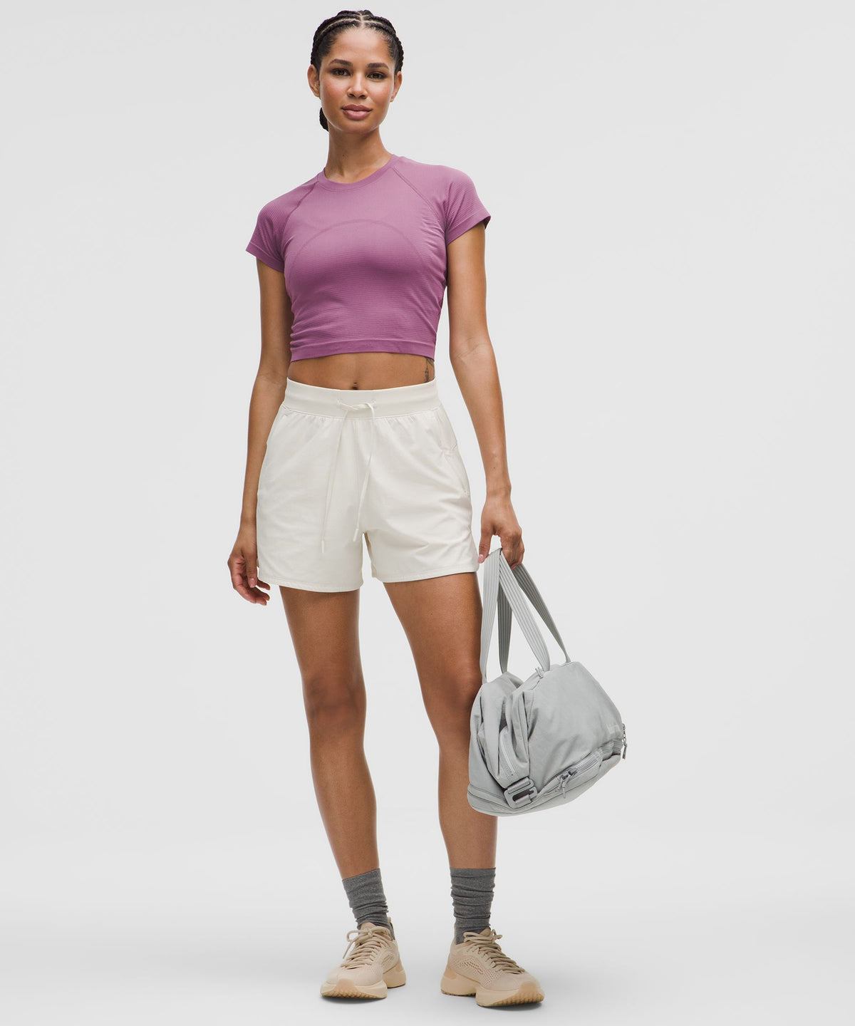 Swiftly Tech Cropped Short-Sleeve Shirt 2.0