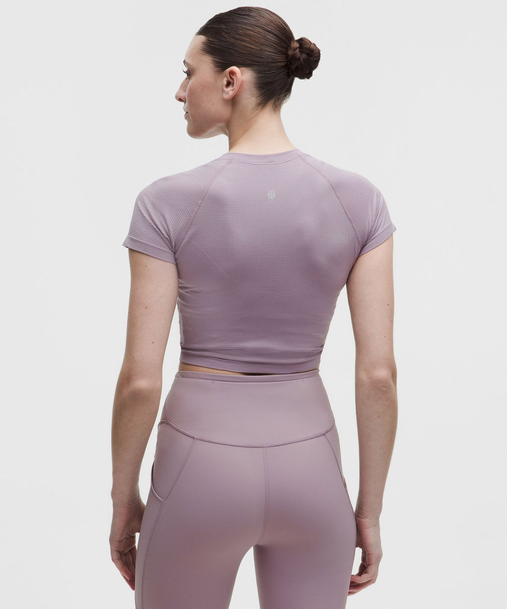 Swiftly Tech Cropped Short-Sleeve Shirt 2.0