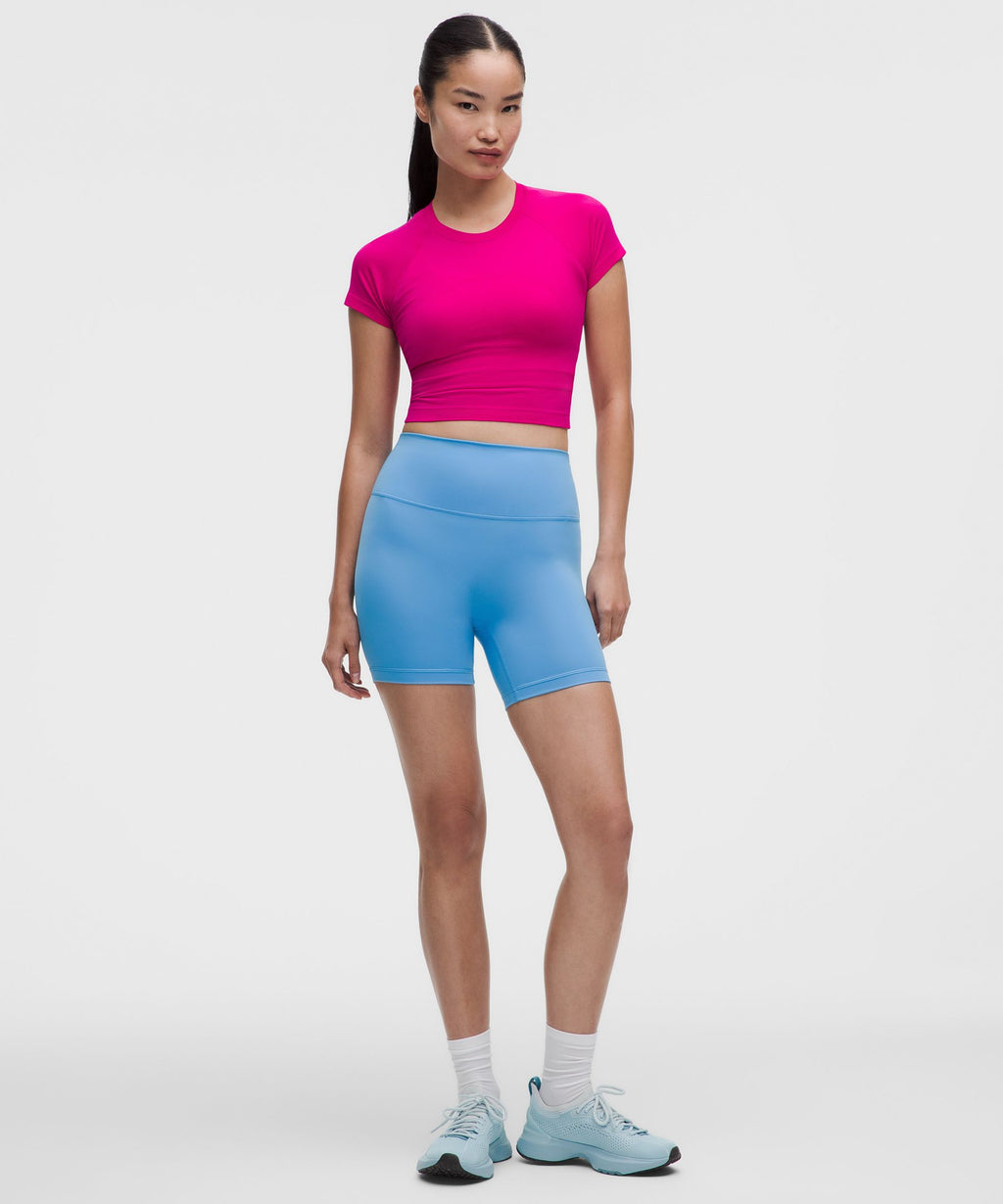 Swiftly Tech Cropped Short-Sleeve Shirt 2.0