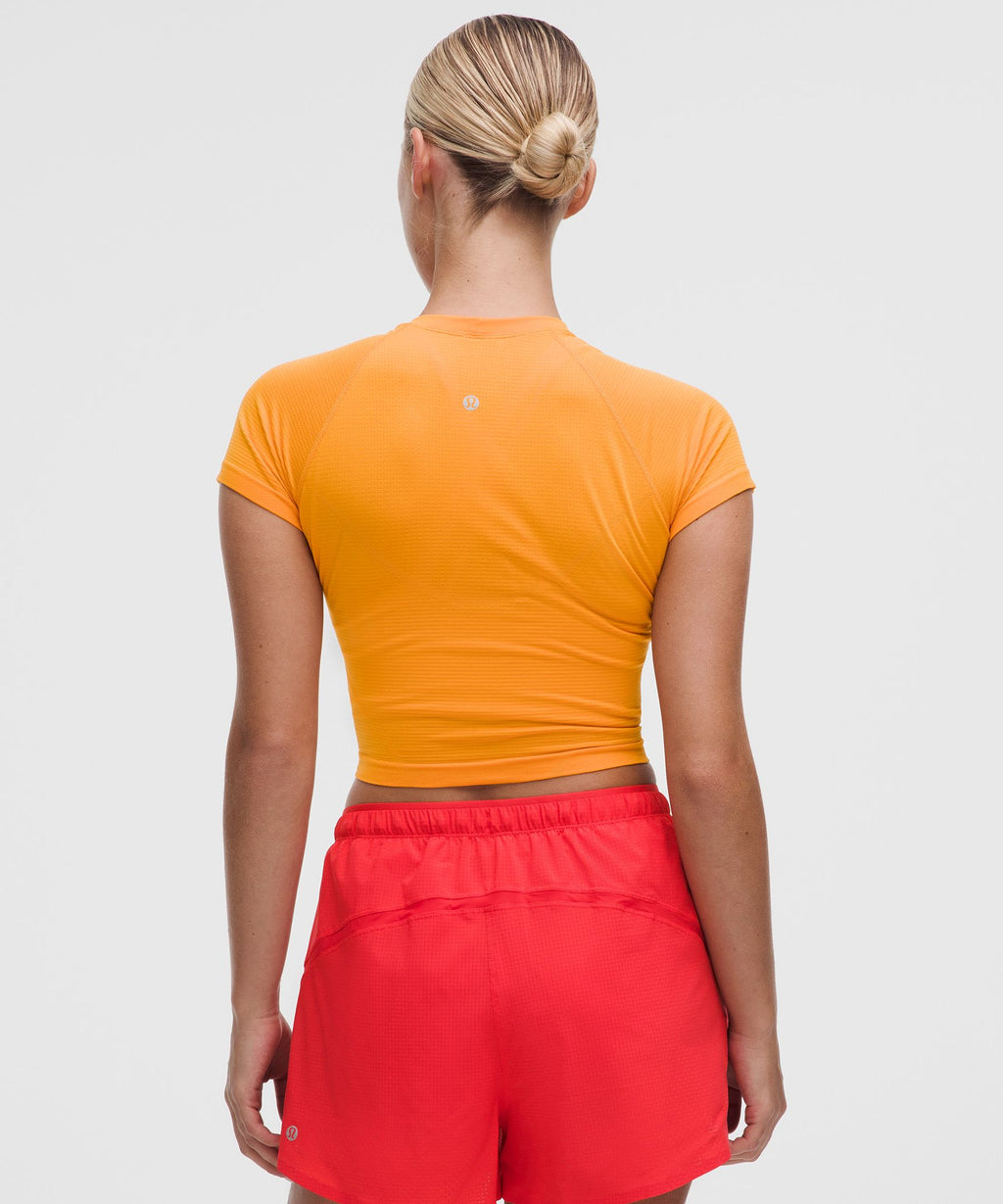 Swiftly Tech Cropped Short-Sleeve Shirt 2.0