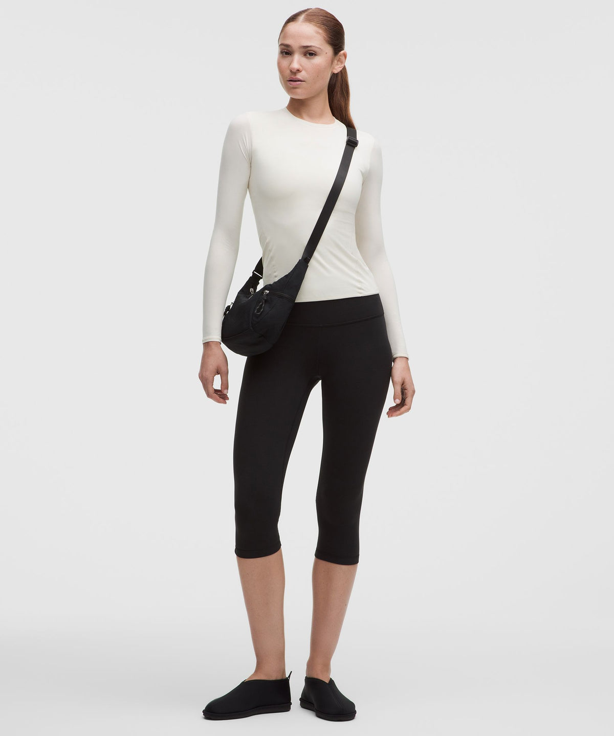 Wundermost Ultra-Soft Nulu Crewneck Long-Sleeve Shirt