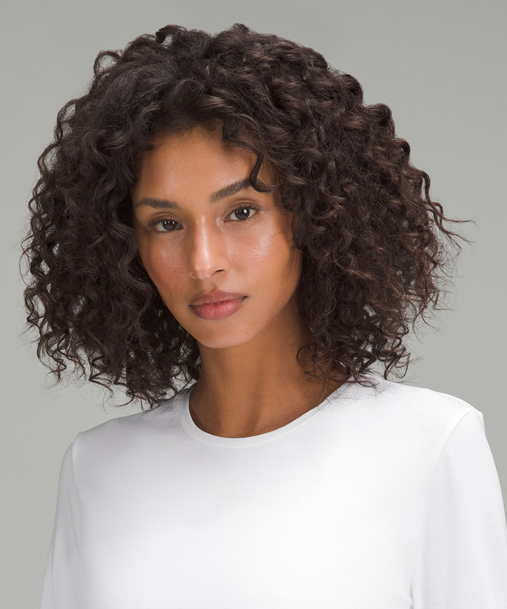 Organic Cotton Crewneck Long-Sleeve Shirt