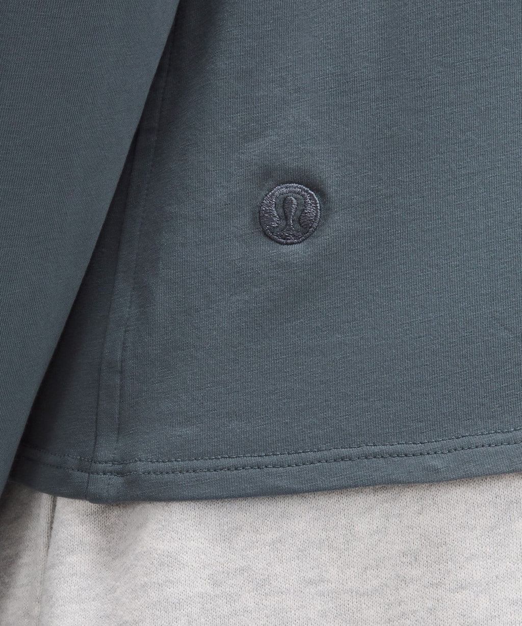 Organic Cotton Crewneck Long-Sleeve Shirt