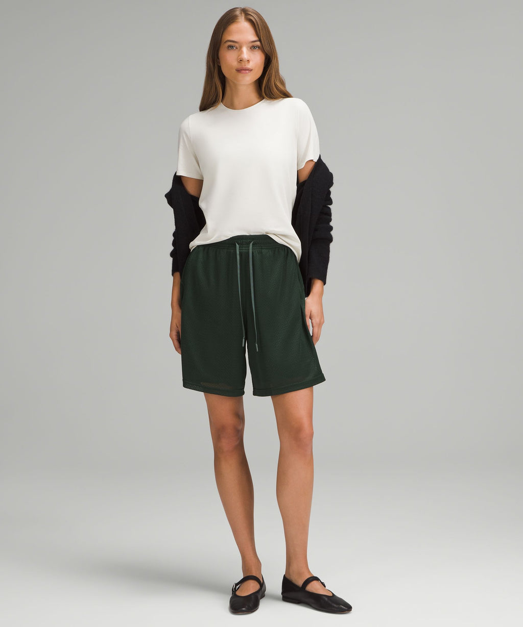Organic Cotton Straight-Hem Crewneck T-Shirt