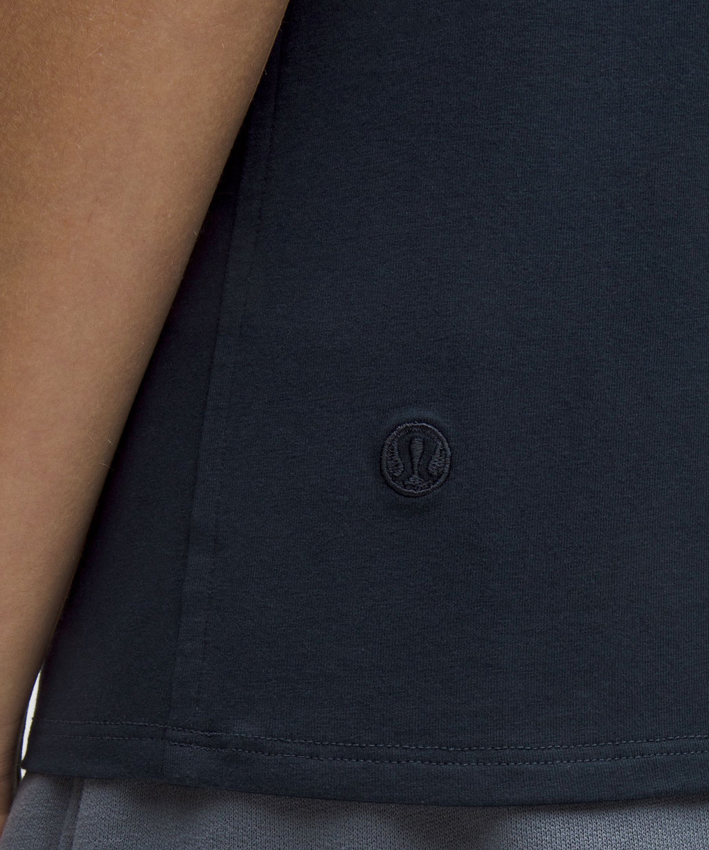 Organic Cotton Straight-Hem Crewneck T-Shirt