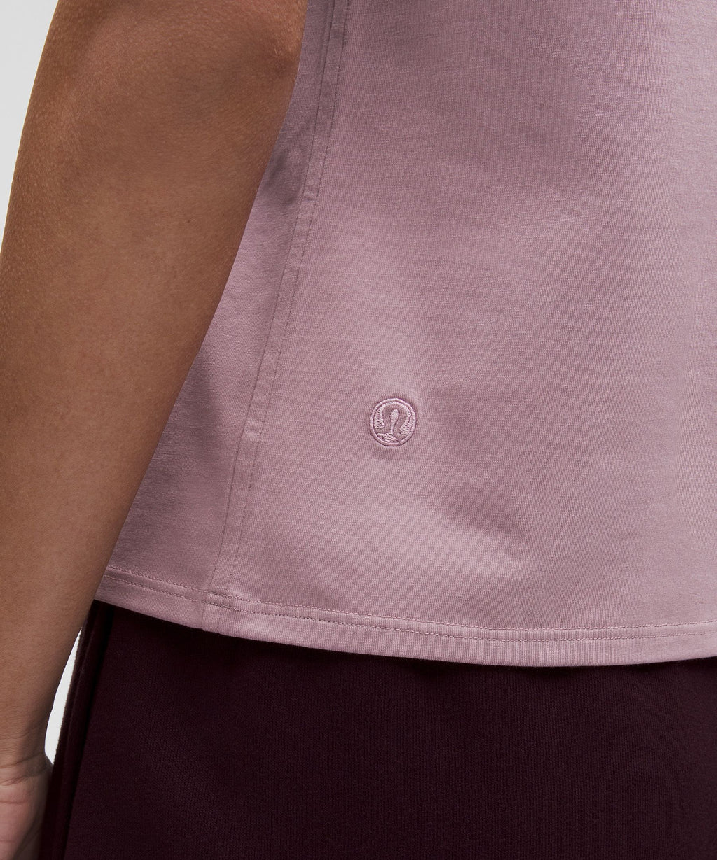 Organic Cotton Straight-Hem Crewneck T-Shirt