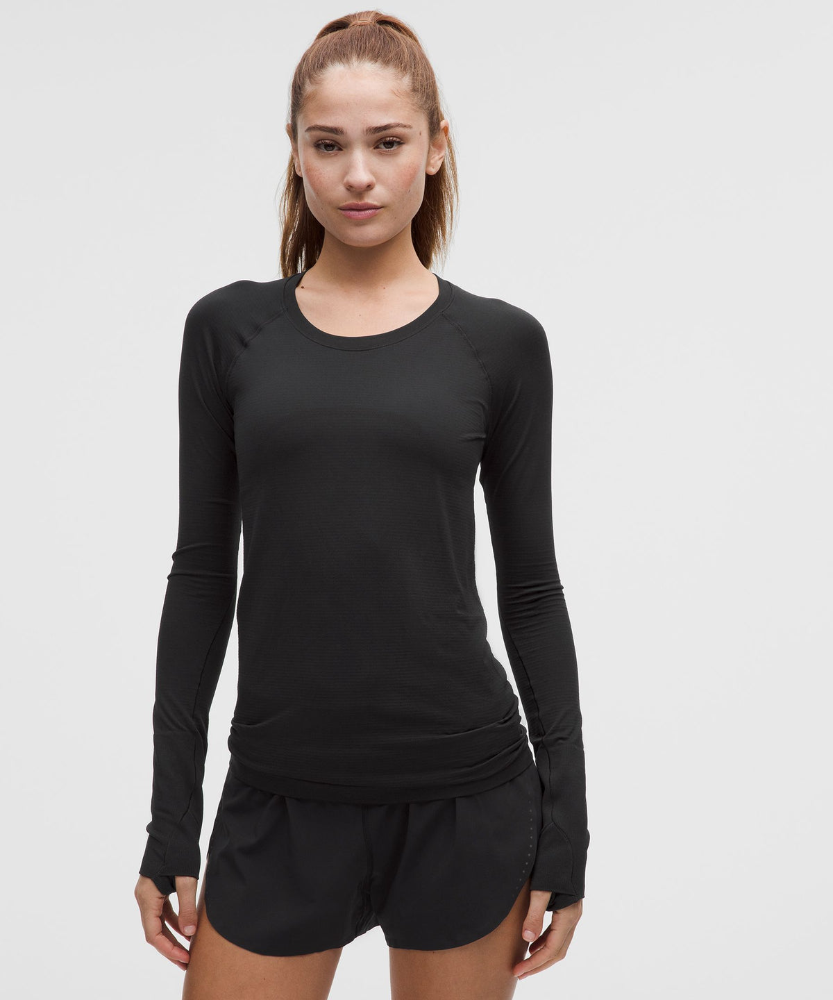 Swiftly Tech Long-Sleeve Shirt 2.0Hip Length