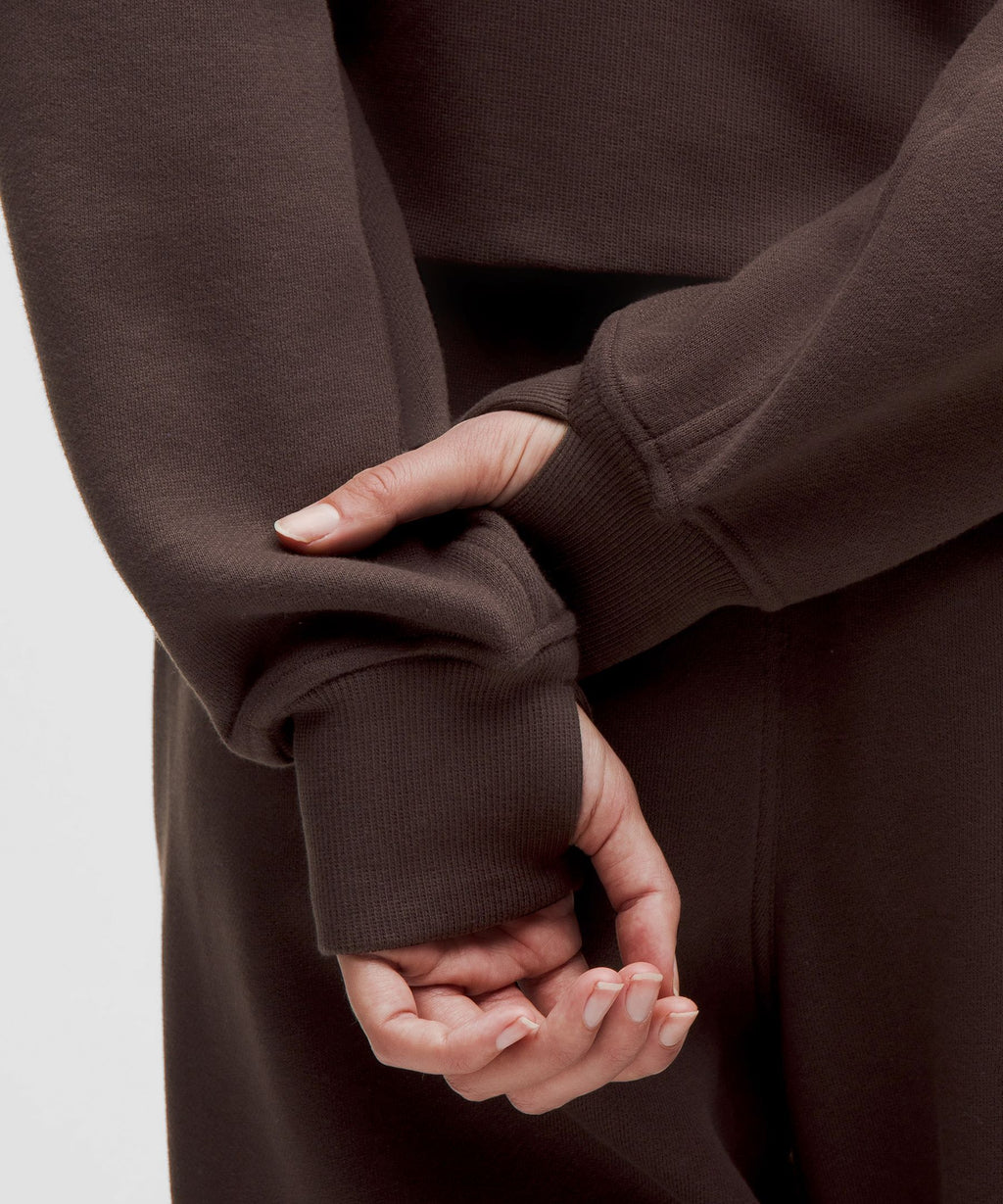 Scuba Oversized Half-Zip Hoodie