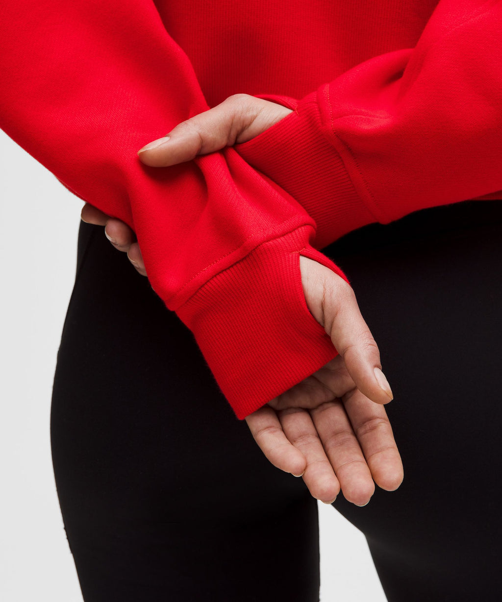 Scuba Oversized Half-Zip Hoodie