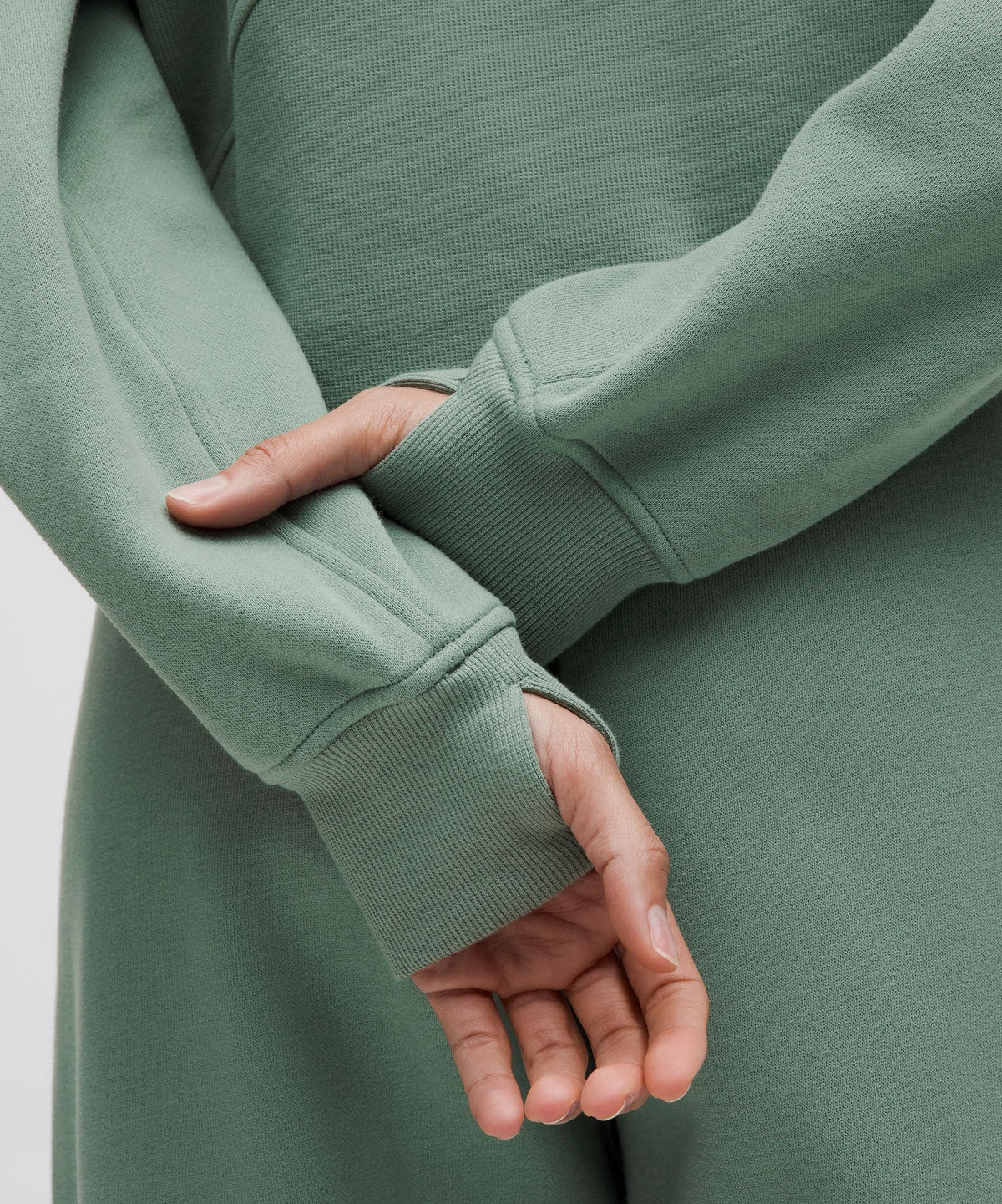 Scuba Oversized Half-Zip Hoodie