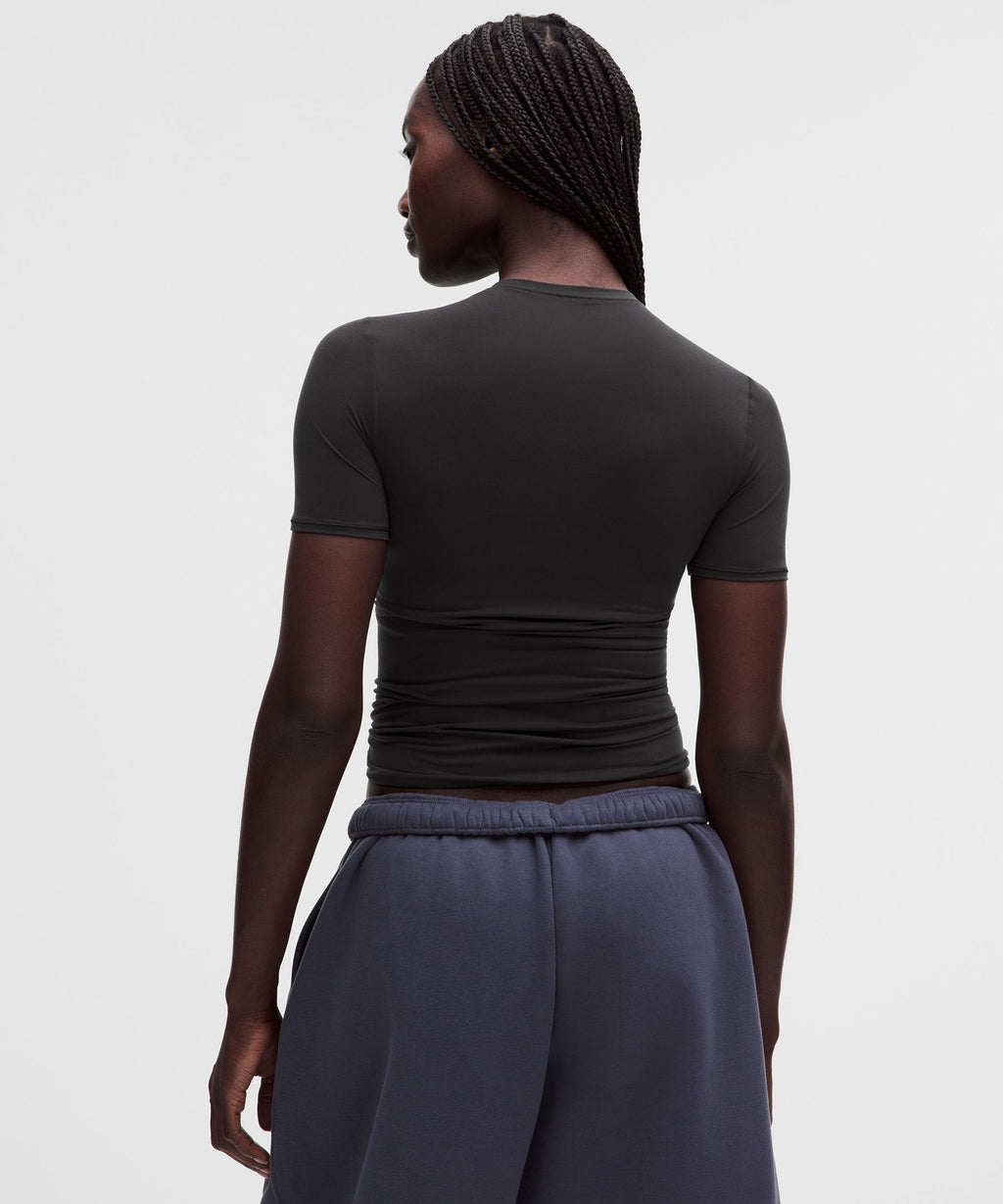 Wundermost Ultra-Soft Nulu Hip-Length Crewneck Shirt
