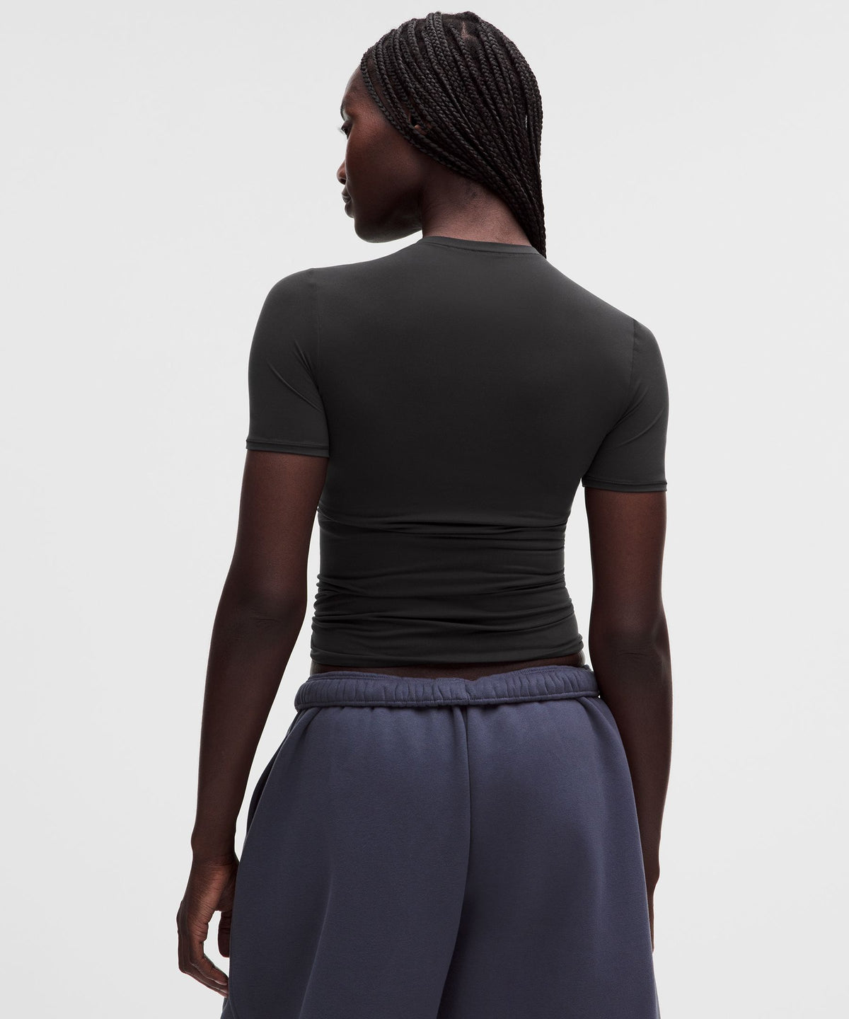 Wundermost Ultra-Soft Nulu Hip-Length Crewneck Shirt