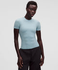 Wundermost Ultra-Soft Nulu Hip-Length Crewneck Shirt