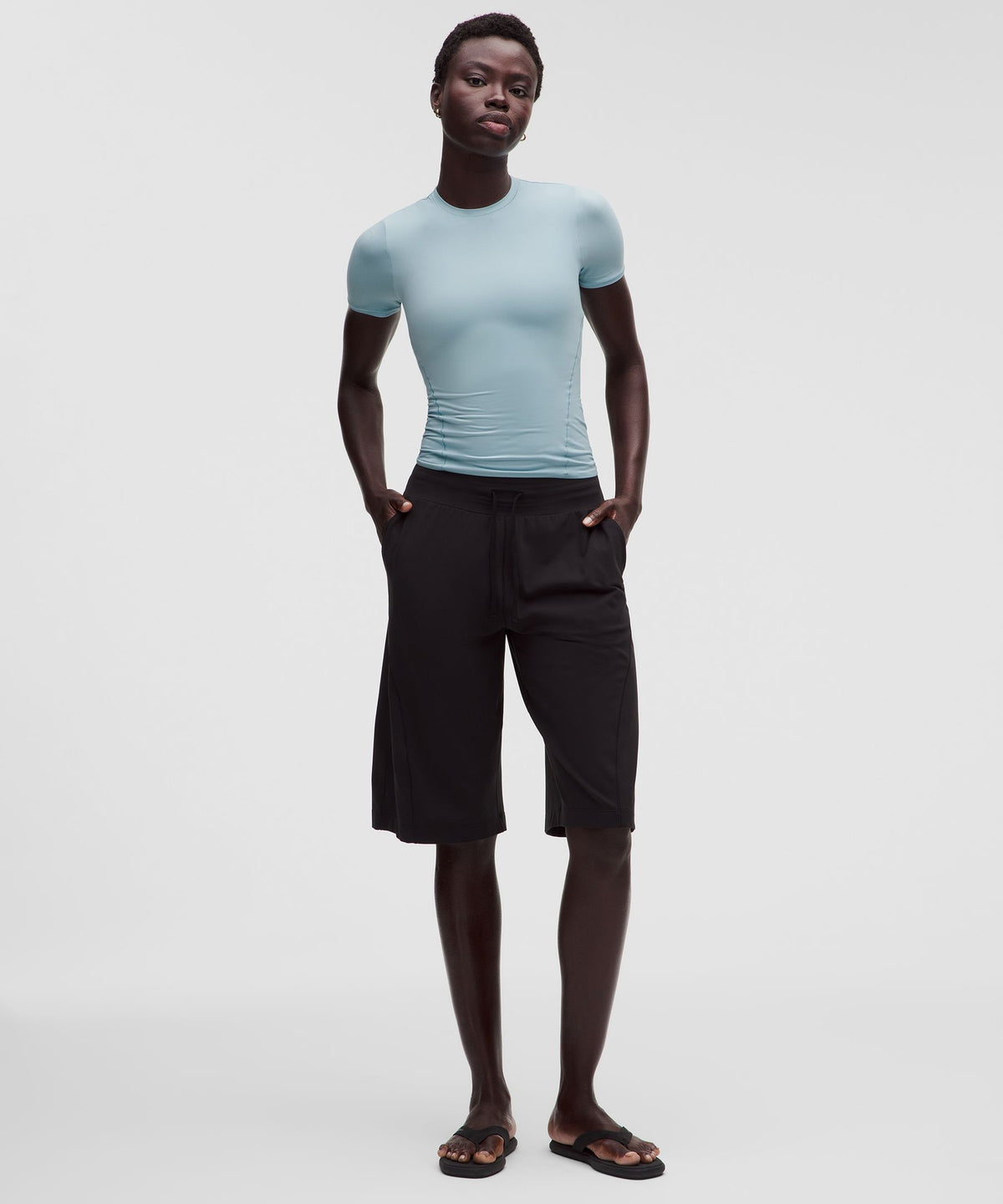Wundermost Ultra-Soft Nulu Hip-Length Crewneck Shirt