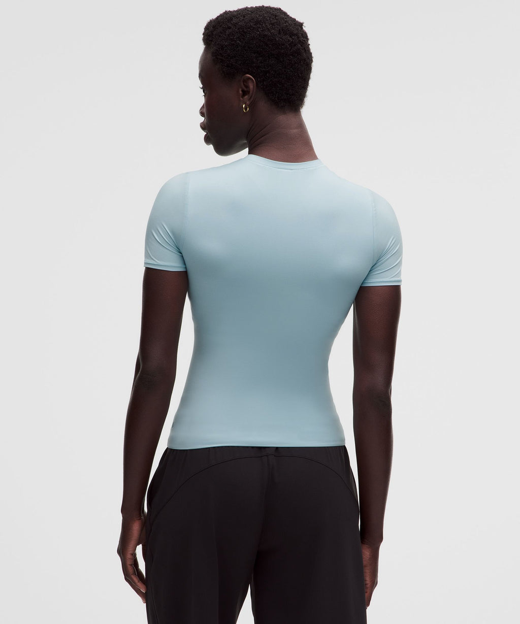 Wundermost Ultra-Soft Nulu Hip-Length Crewneck Shirt
