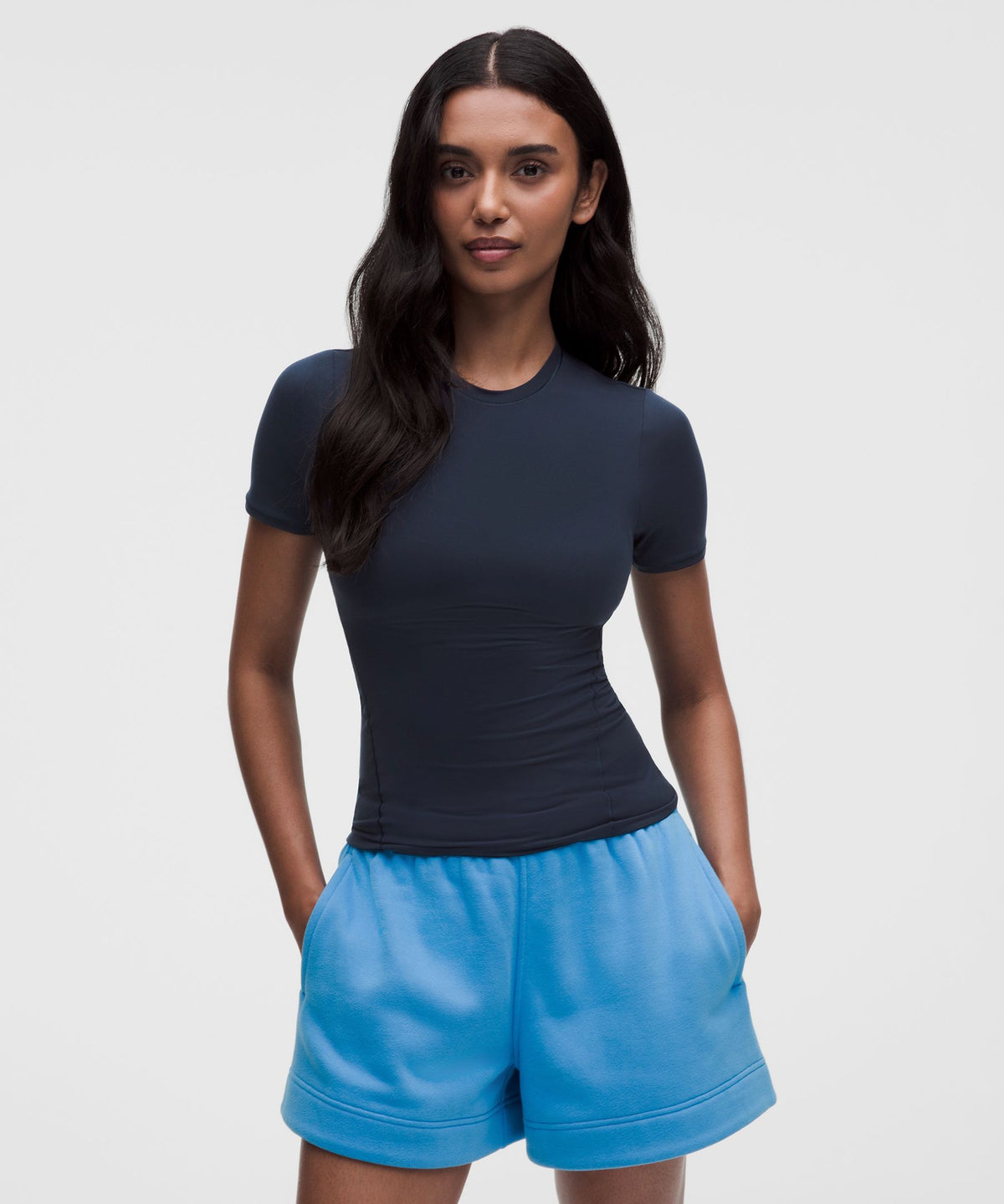 Wundermost Ultra-Soft Nulu Hip-Length Crewneck Shirt