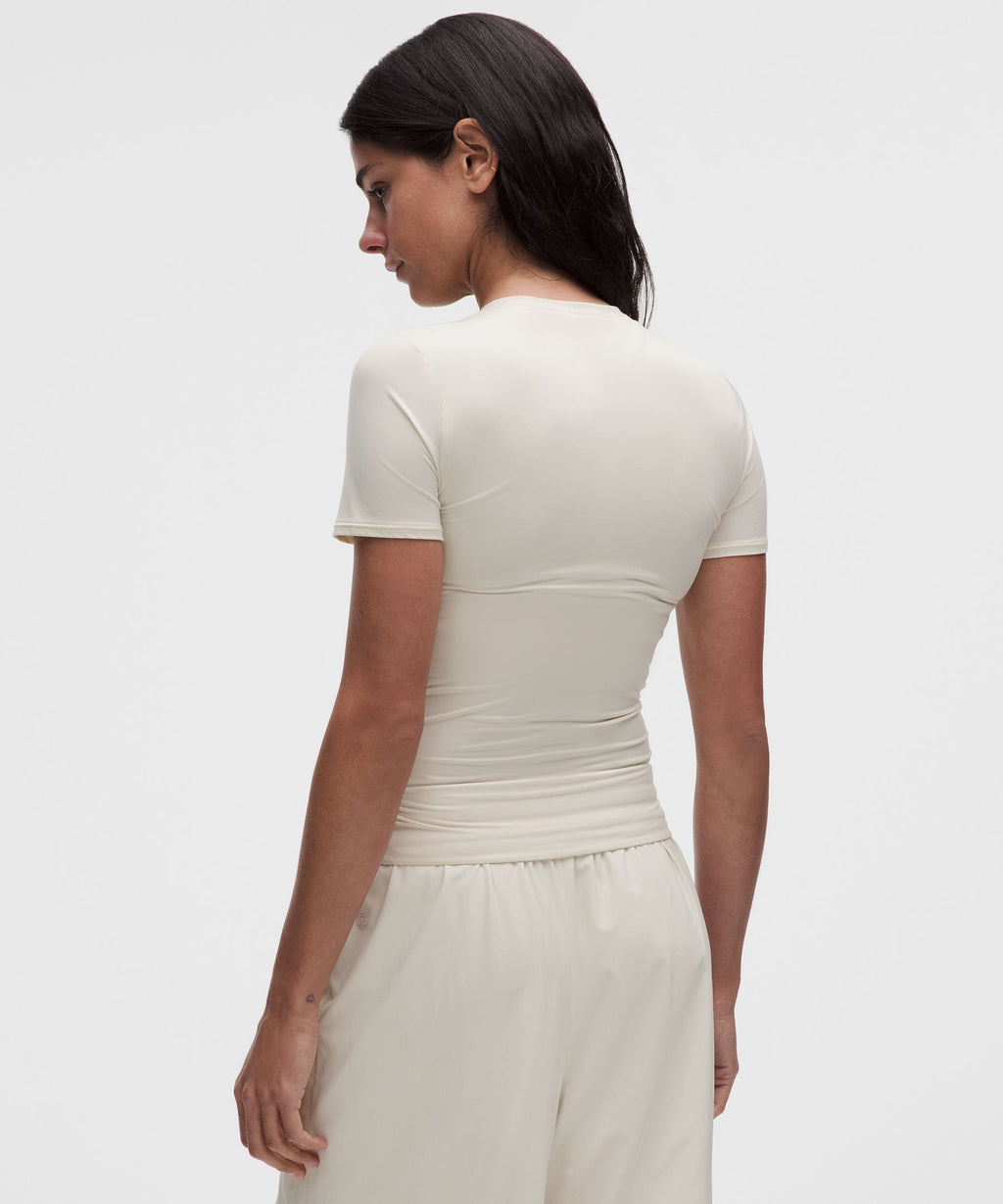 Wundermost Ultra-Soft Nulu Hip-Length Crewneck Shirt