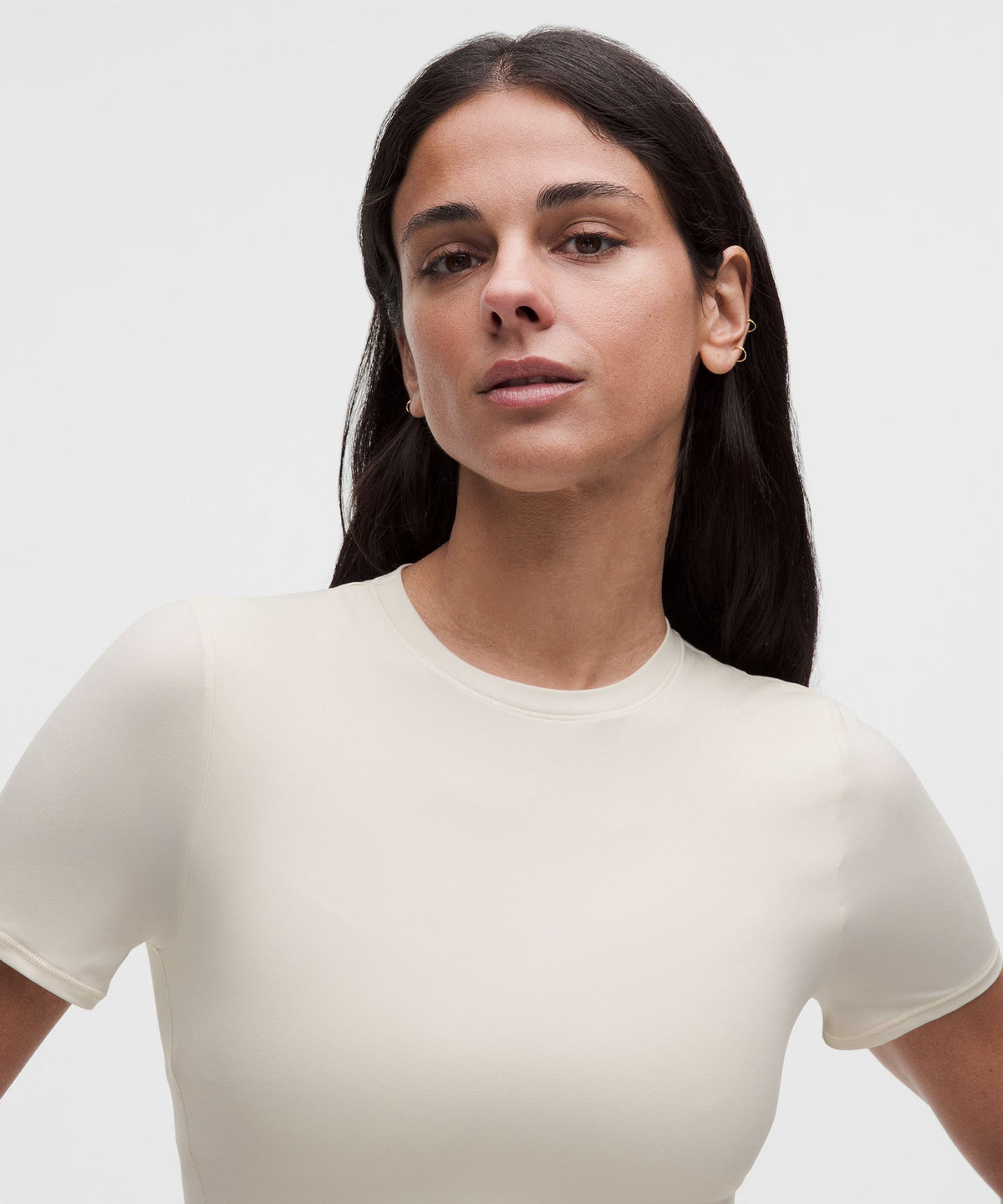 Wundermost Ultra-Soft Nulu Hip-Length Crewneck Shirt