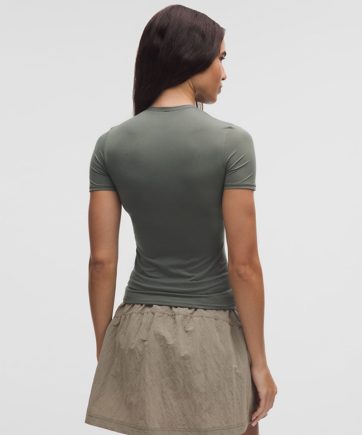 Wundermost Ultra-Soft Nulu Hip-Length Crewneck Shirt
