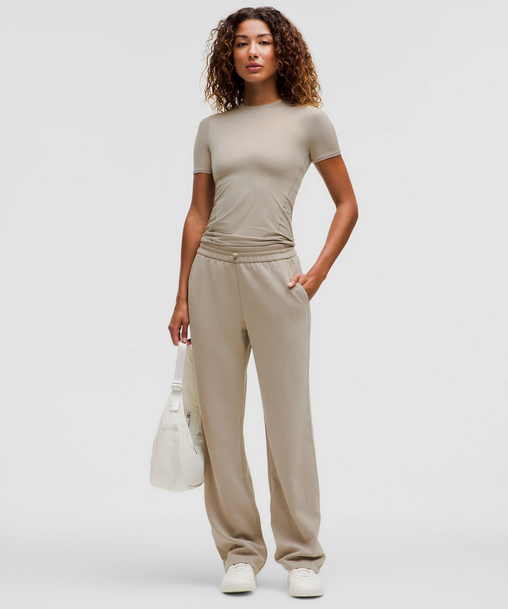 Wundermost Ultra-Soft Nulu Hip-Length Crewneck Shirt
