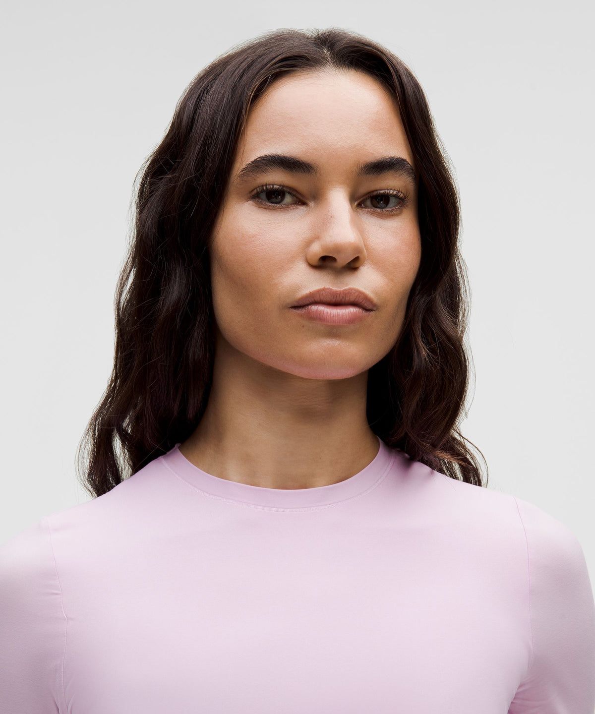 Wundermost Ultra-Soft Nulu Hip-Length Crewneck Shirt