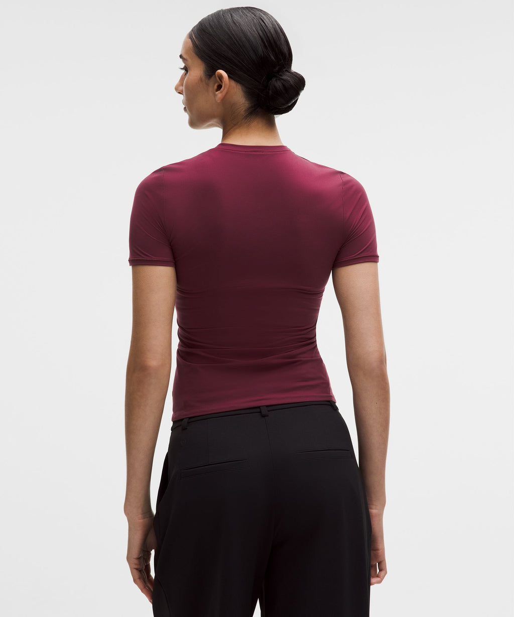 Wundermost Ultra-Soft Nulu Hip-Length Crewneck Shirt