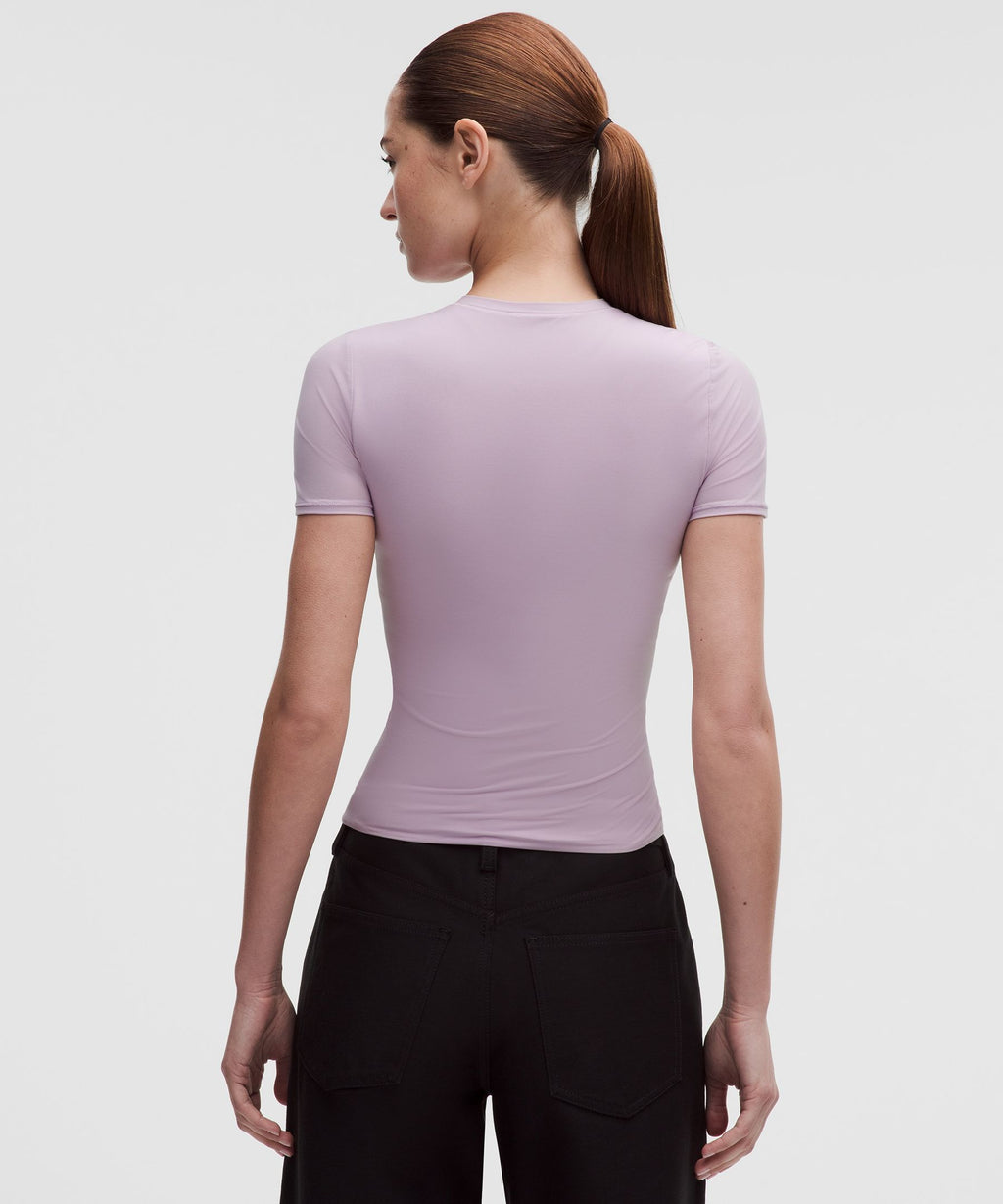 Wundermost Ultra-Soft Nulu Hip-Length Crewneck Shirt