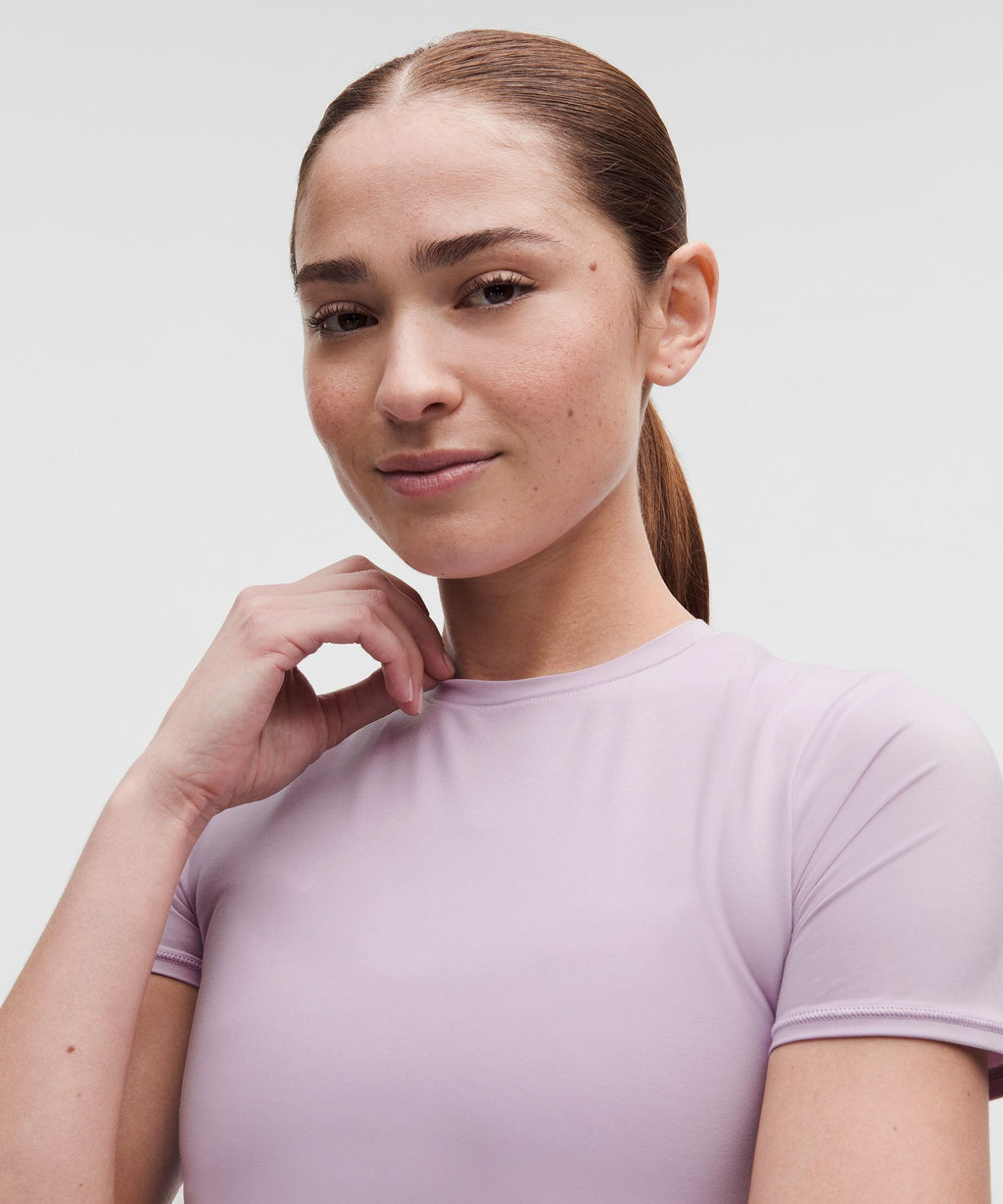 Wundermost Ultra-Soft Nulu Hip-Length Crewneck Shirt