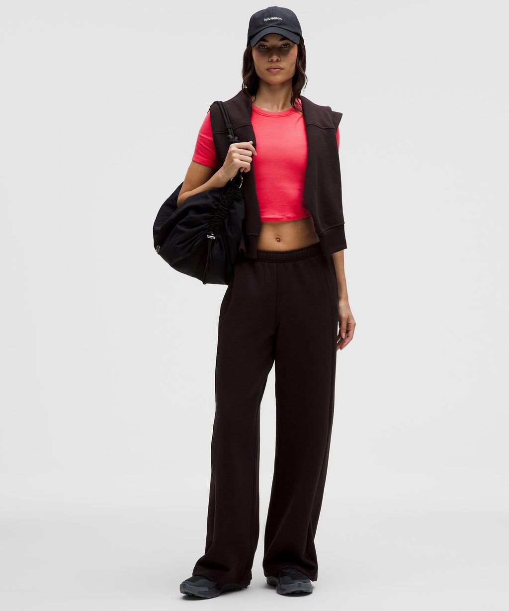 Hold Tight Straight-Hem Cropped T-Shirt