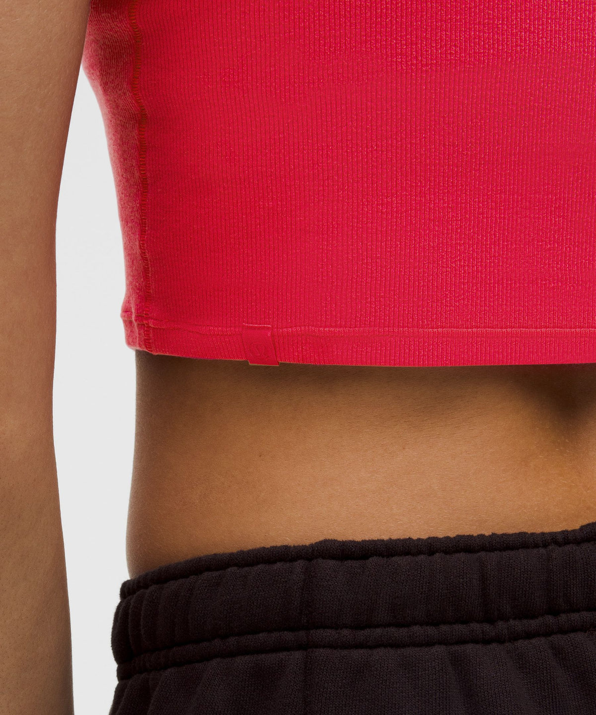 Hold Tight Straight-Hem Cropped T-Shirt