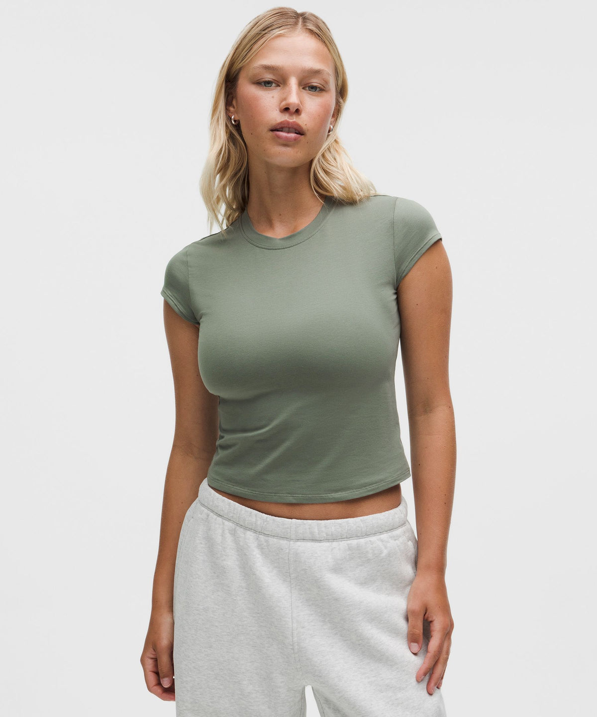 Organic Cotton-Blend Baby Tee