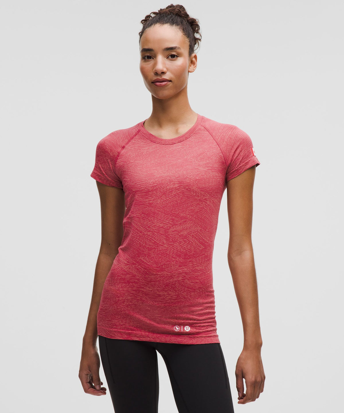 Team Canada Swiftly Tech Short-Sleeve Shirt 2.0 Hip LengthCPC Logo