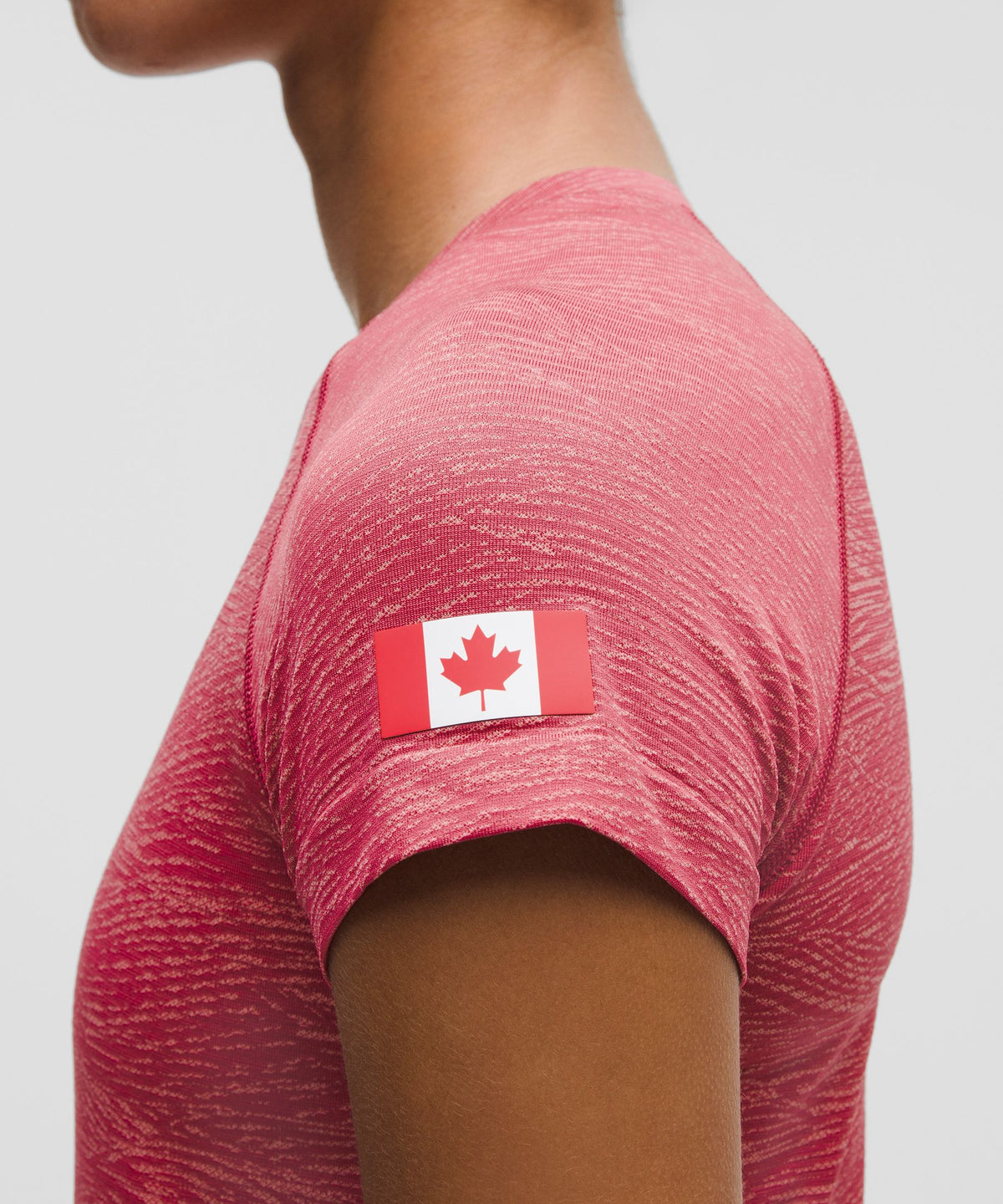 Team Canada Swiftly Tech Short-Sleeve Shirt 2.0 Hip LengthCPC Logo