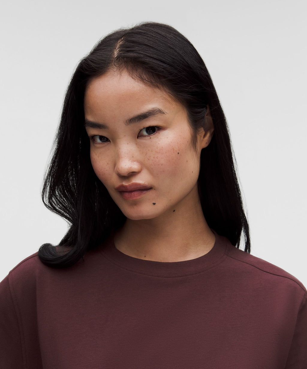 All Yours Organic Cotton-Blend Cropped T-Shirt