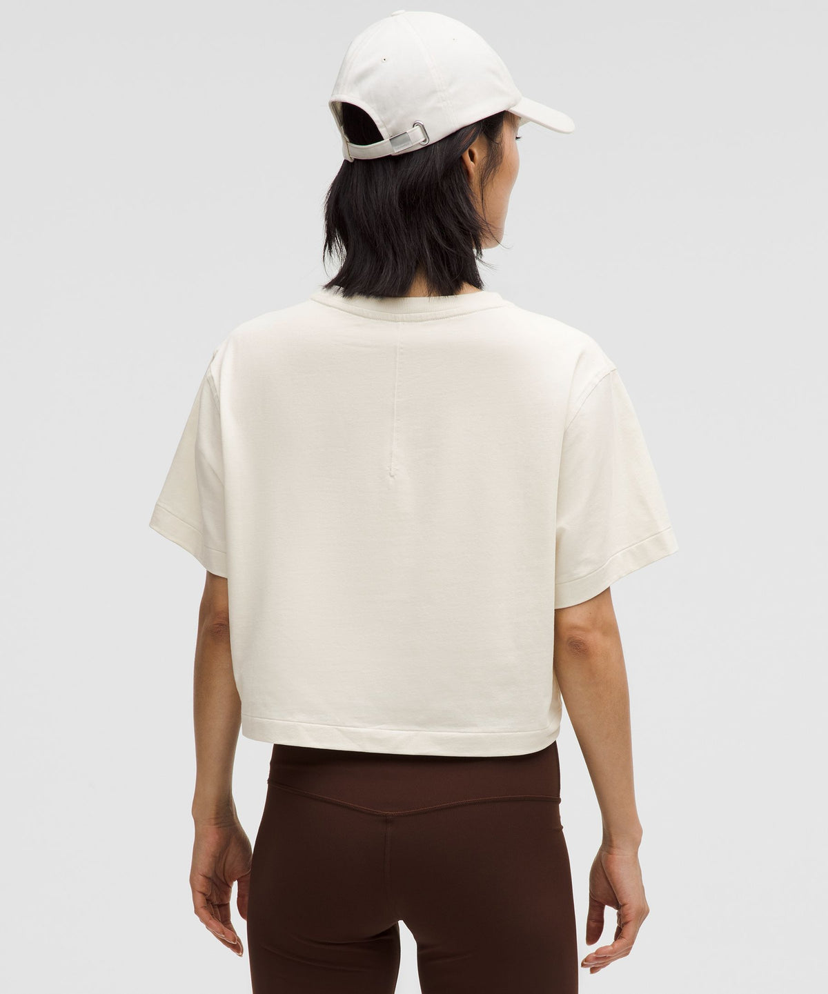 All Yours Organic Cotton-Blend Cropped T-Shirt