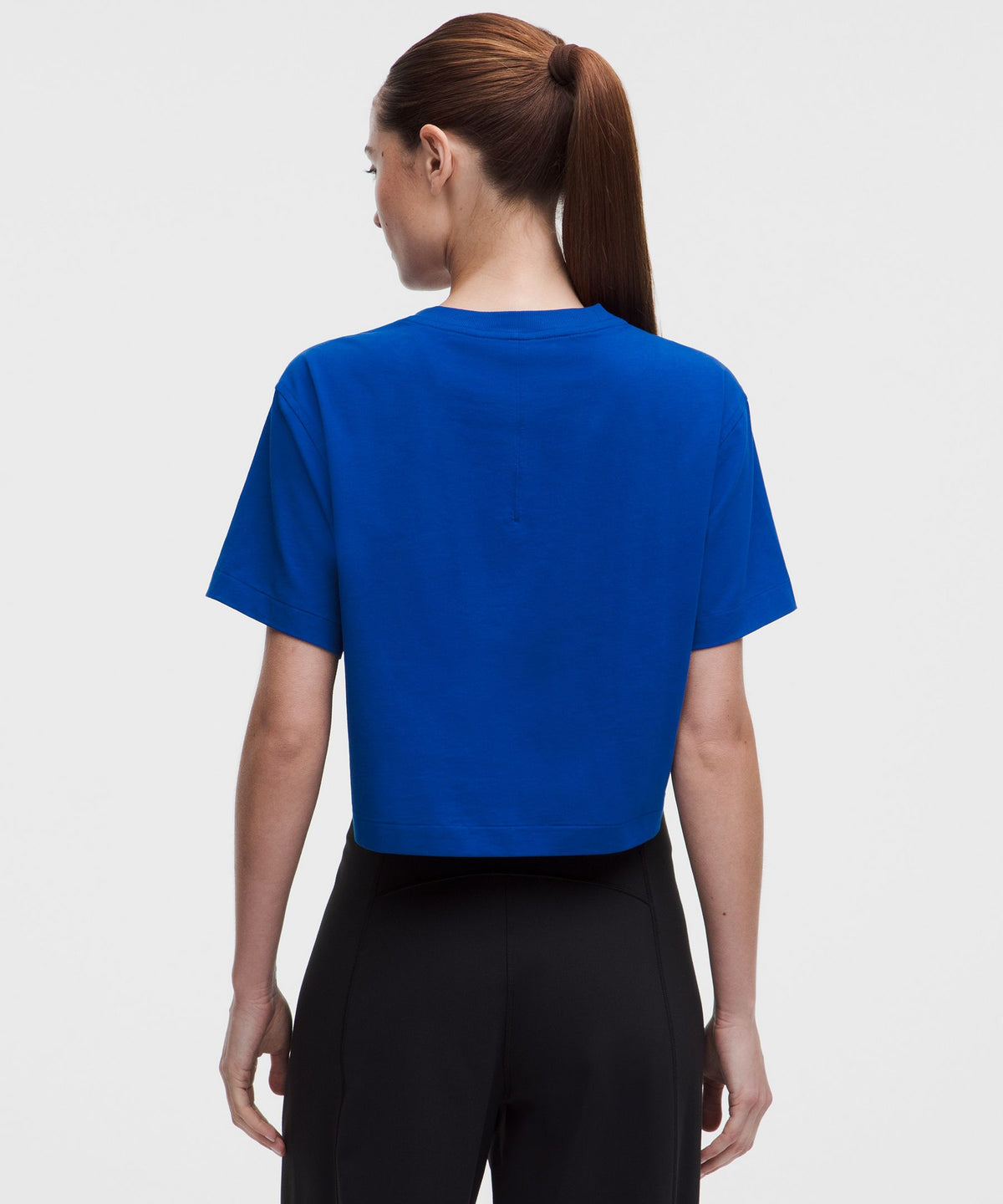 All Yours Organic Cotton-Blend Cropped T-Shirt