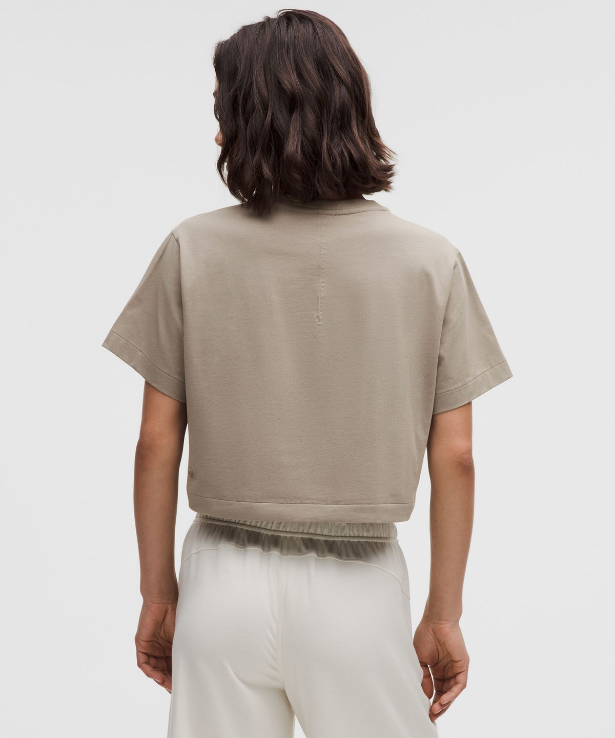 All Yours Organic Cotton-Blend Cropped T-Shirt