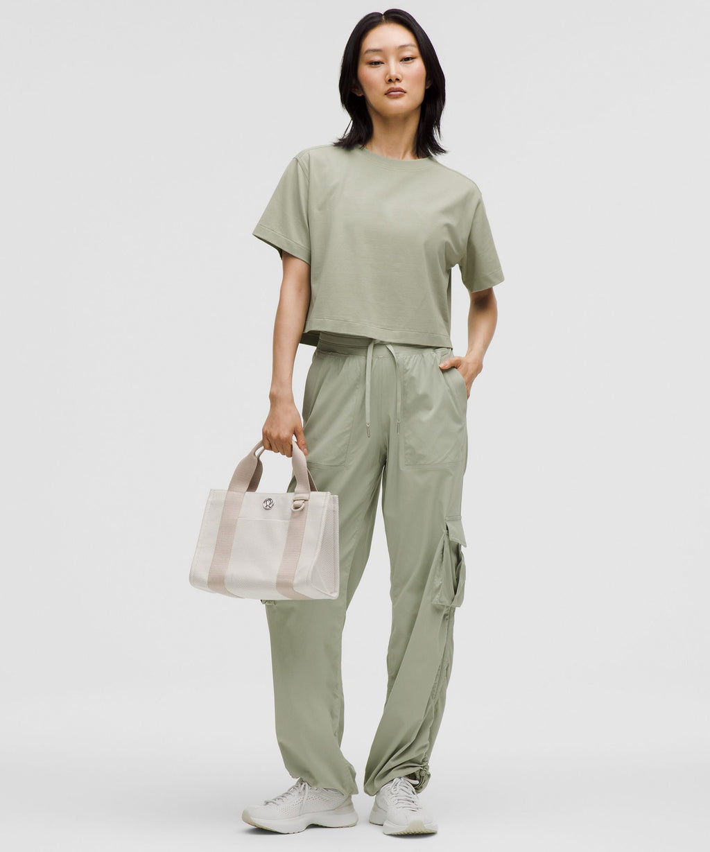 All Yours Organic Cotton-Blend Cropped T-Shirt