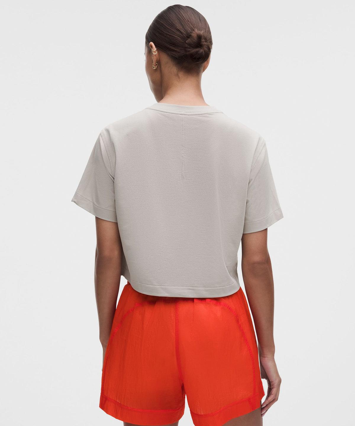 All Yours Organic Cotton-Blend Cropped T-Shirt