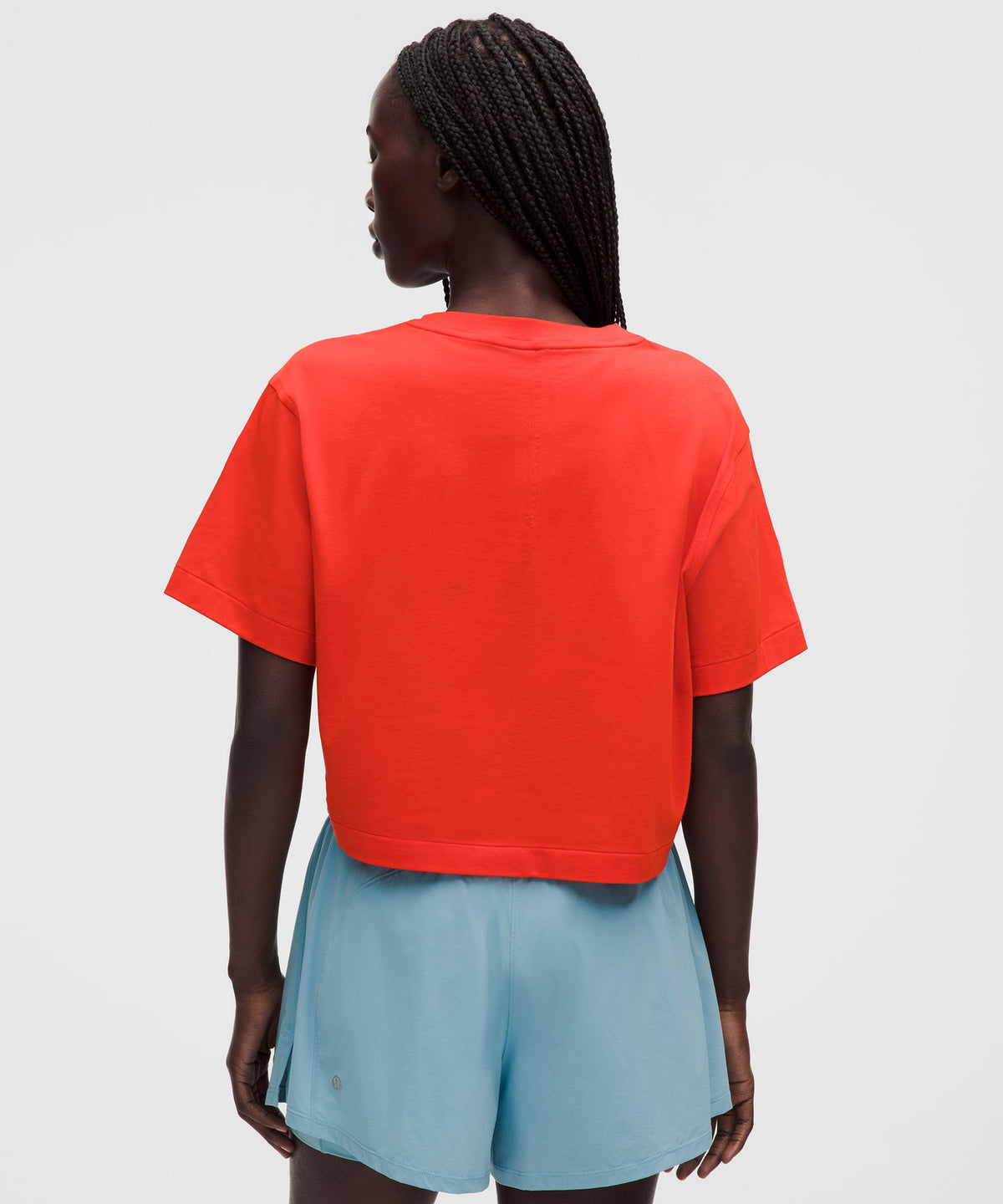 All Yours Organic Cotton-Blend Cropped T-Shirt